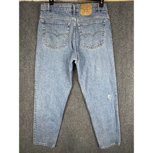 VTG Levi's 550 XX Red Tab Jeans Mens 38x30 Distressed Tapered 90s USA